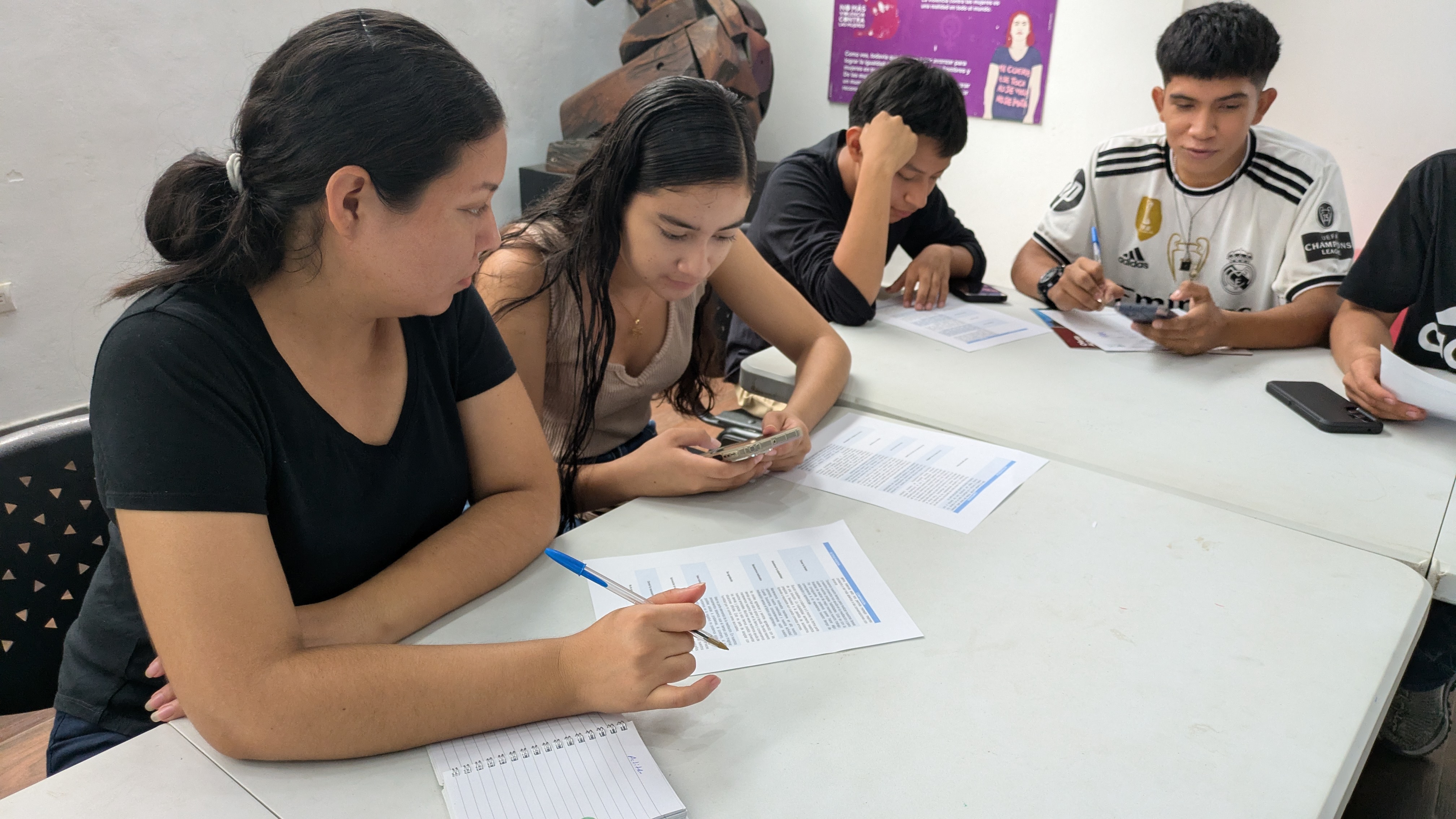 Trabajo con complejos educativos